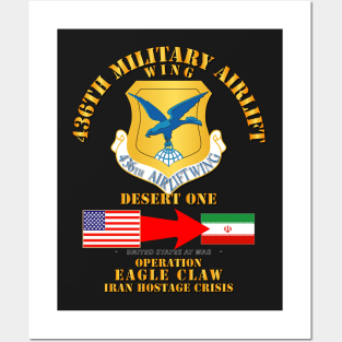 Operation Eagle Claw - Iran - 436th MAW Posters and Art